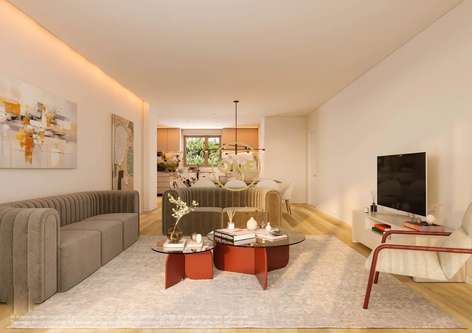 Appartement 3 chambres - 2