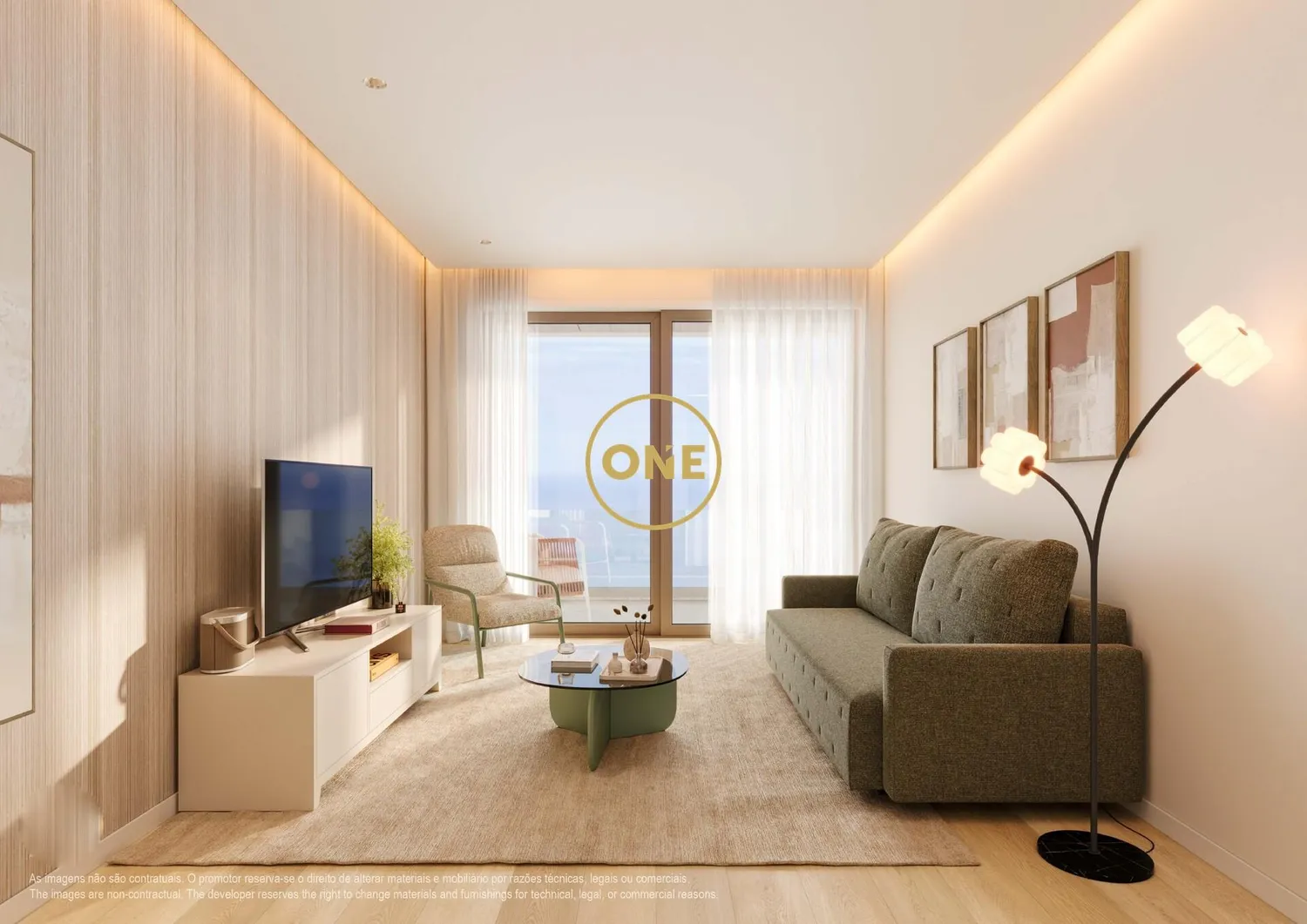 Appartement 1 chambre - 2