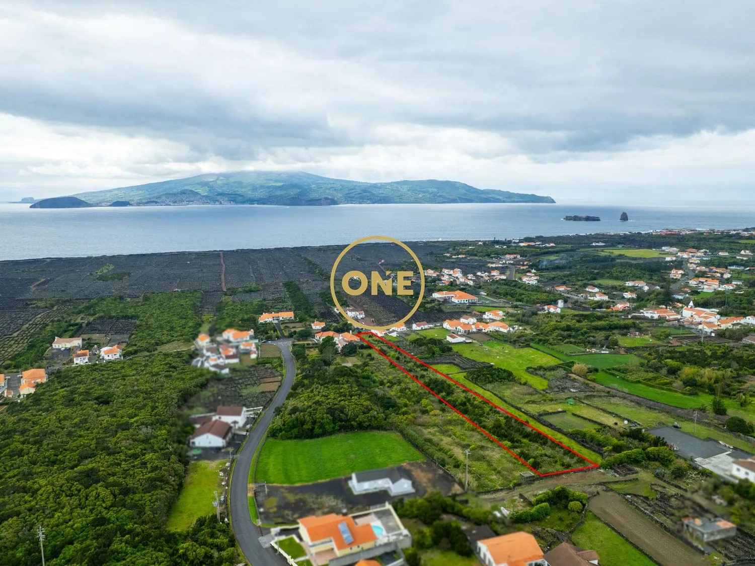 Land with sea views and views of Faial Island – Criação Velha, Madalena do Pico