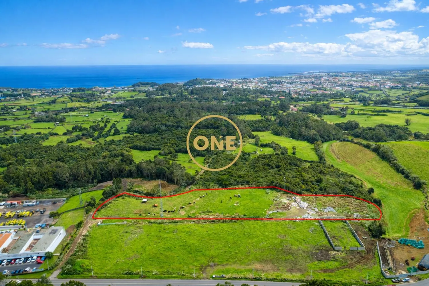 Excellent building plot of 14,700 m² in Fajã de Cima – São Miguel