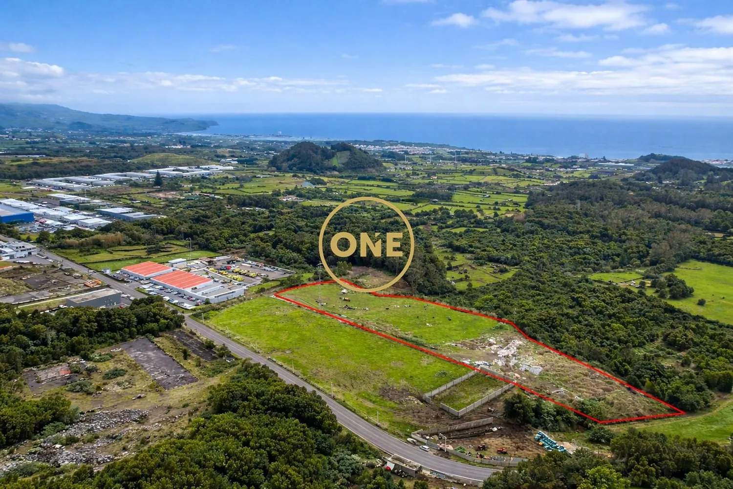 Excellent building plot of 14,700 m² in Fajã de Cima – São Miguel - 2