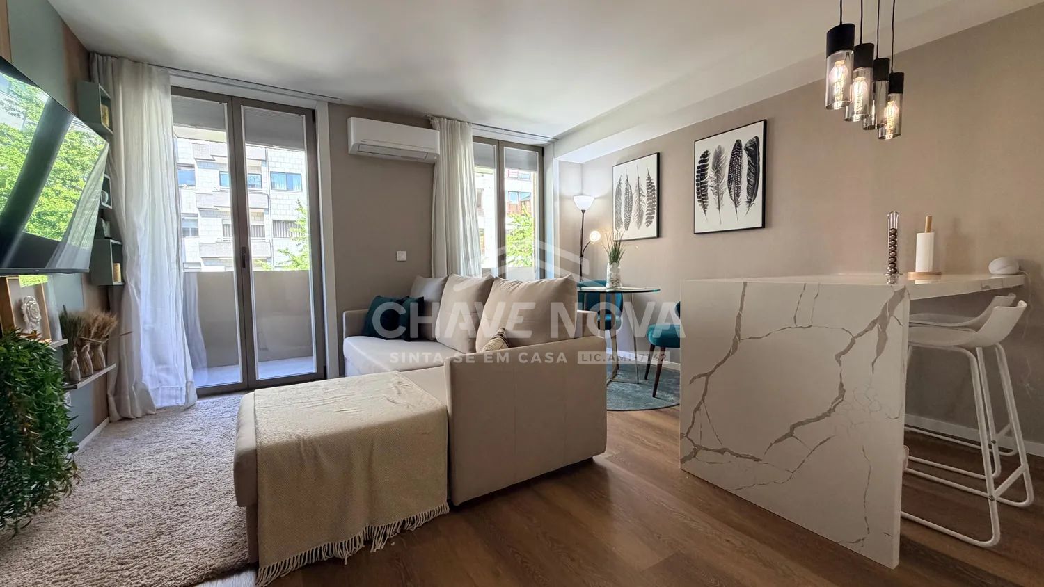 Apartamento T1 totalmente mobildado no centro de Gaia. - 3