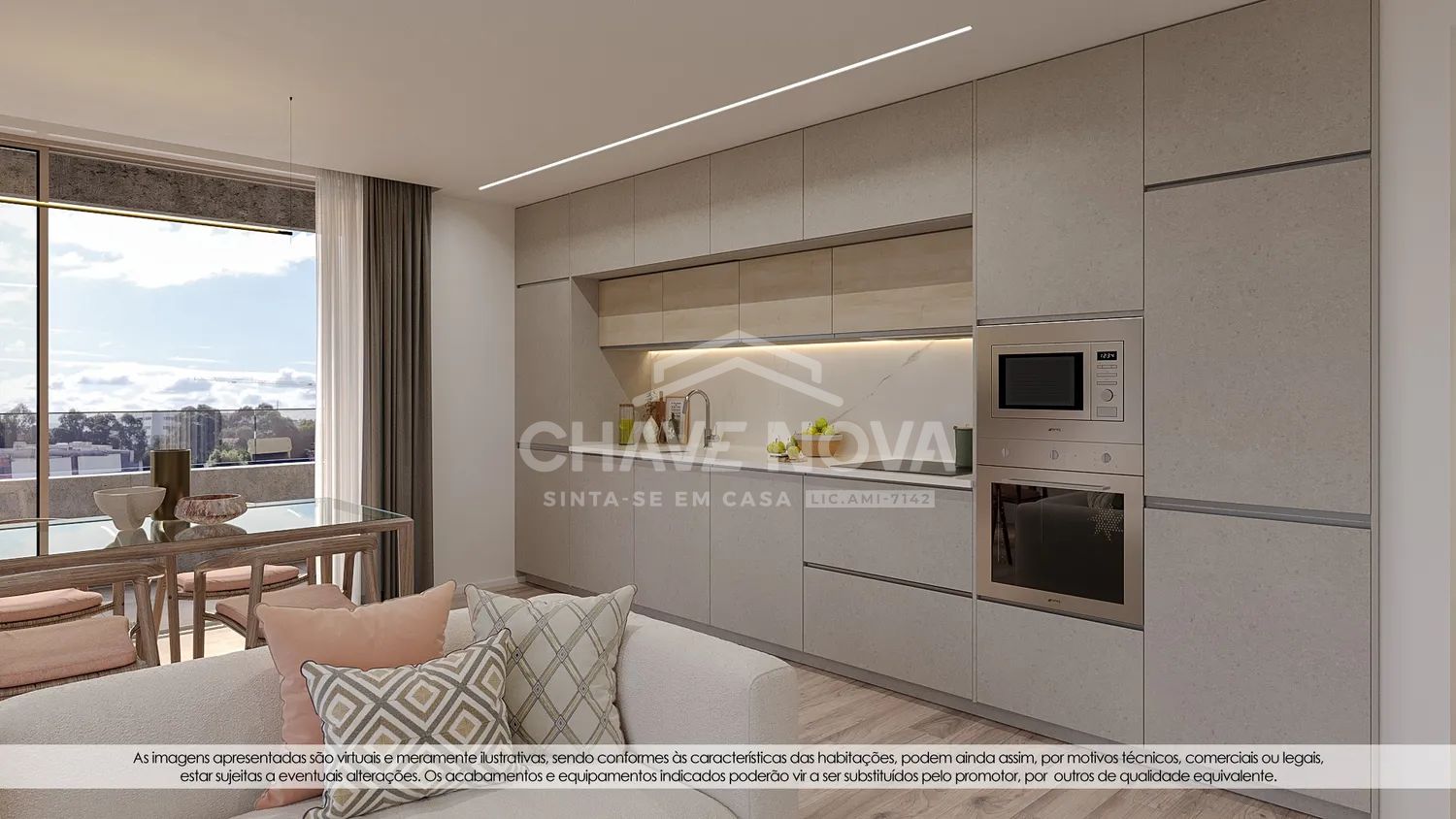 Apartamento T2 Novo no Último Piso – Centro de Vila Nova de Gaia. - 2