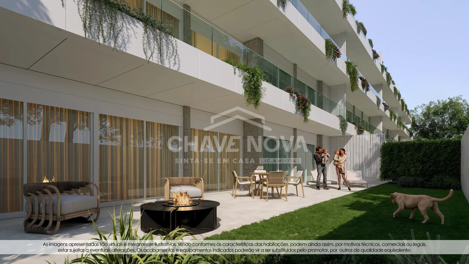 Apartamento t2 com terraço, Canidelo Ocean Side  