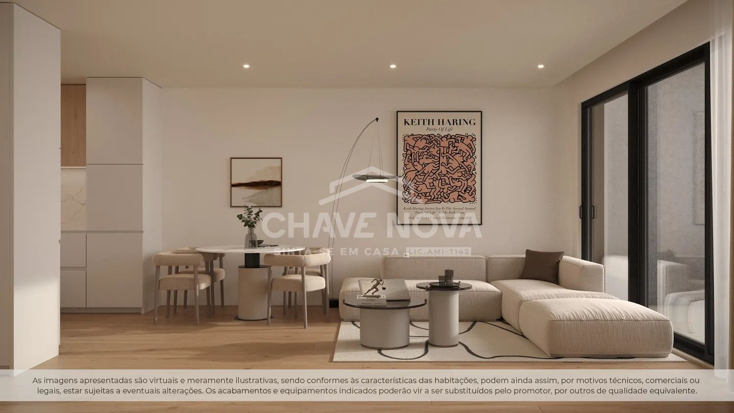 Excelente Apartamento T2 em Condomínio Fechado na Trofa