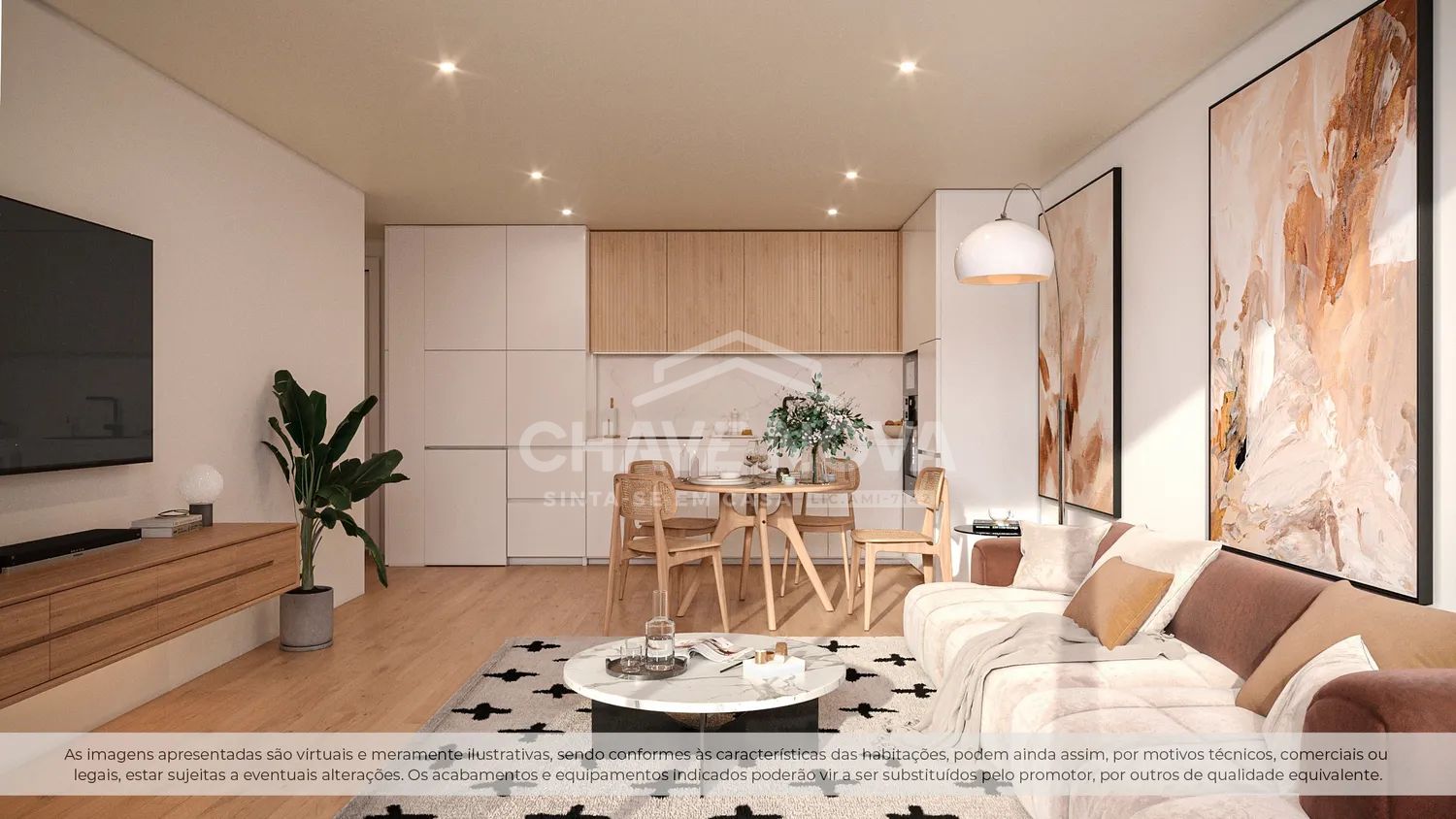 Apartamento T2 TROFA - Condomínio fechado