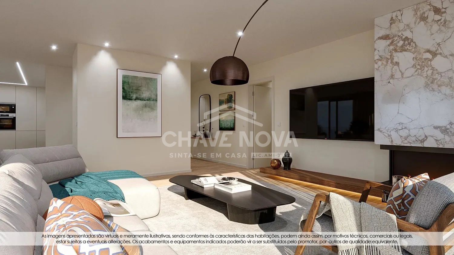 Apartamento T2 Novo c/ Lugar de Garagem e Arrumo em Canidelo - 3