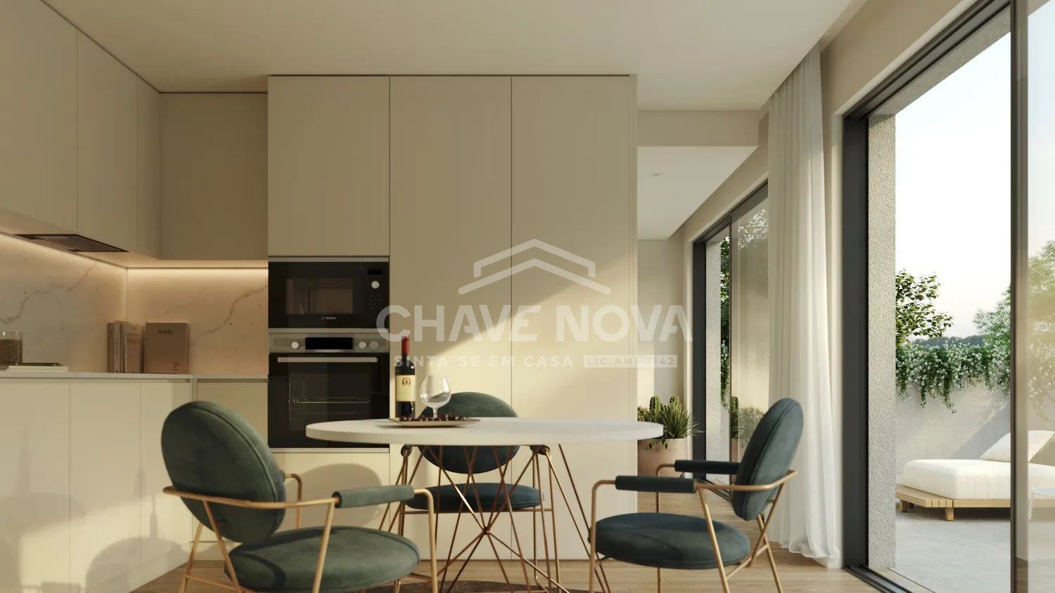 T1 EVOLUTIVO COM VARANDA E L GARAGEM NO EMPREENDIMENTO PARK SQUARE A 400M DO METRO EM GAIA - 3