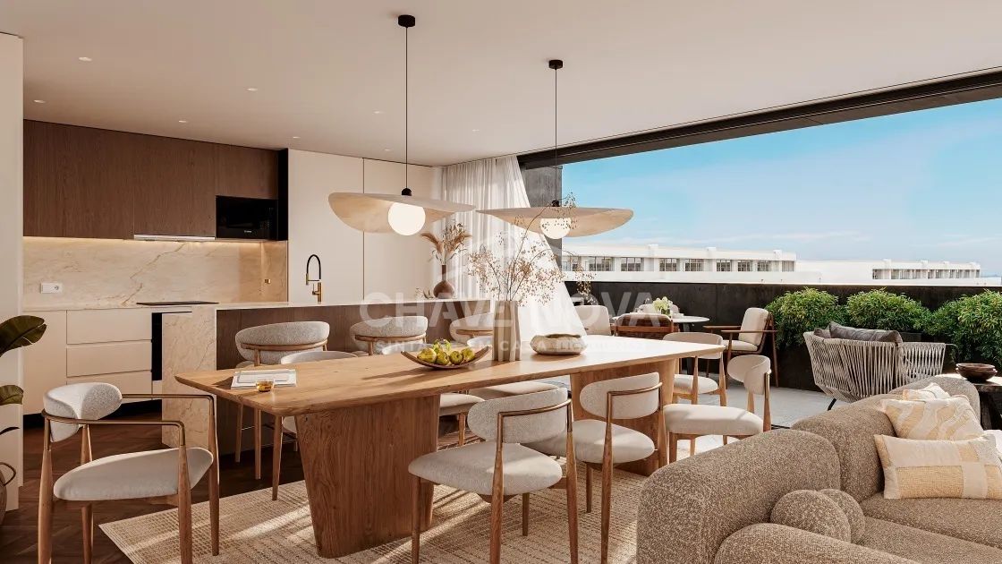 Penthouse T4 Duplex Nova em Leça da Palmeira – Luxo, Exclusividade e Vista Mar - 3
