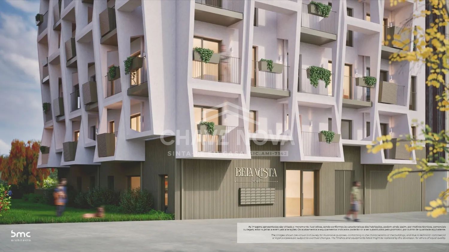 Apartamento T1 Novo c/ Varanda em Matosinhos