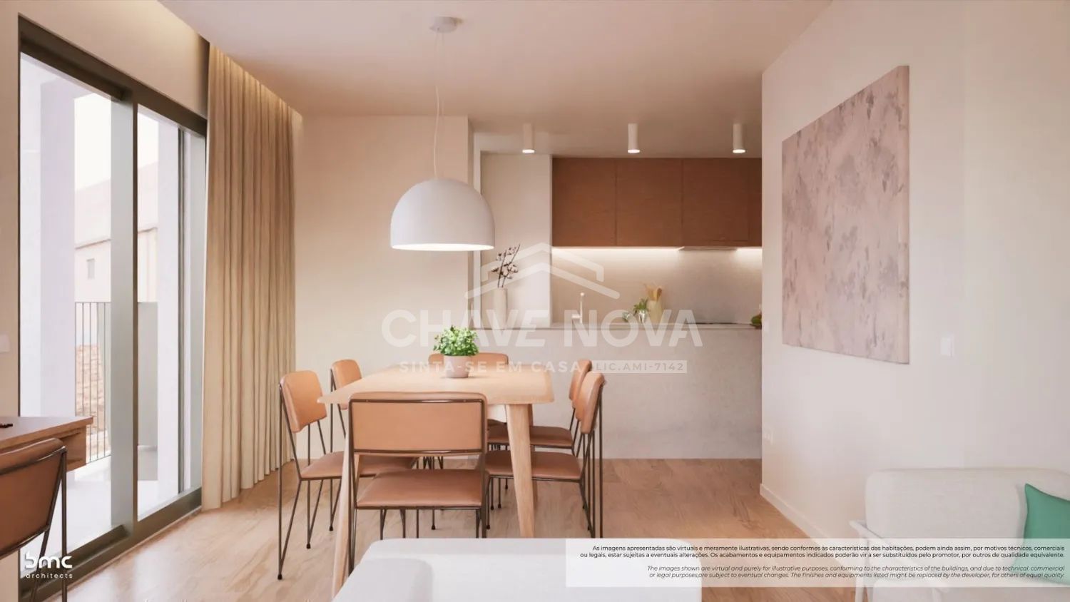 Apartamento T1 Novo c/ Varanda em Matosinhos - 2