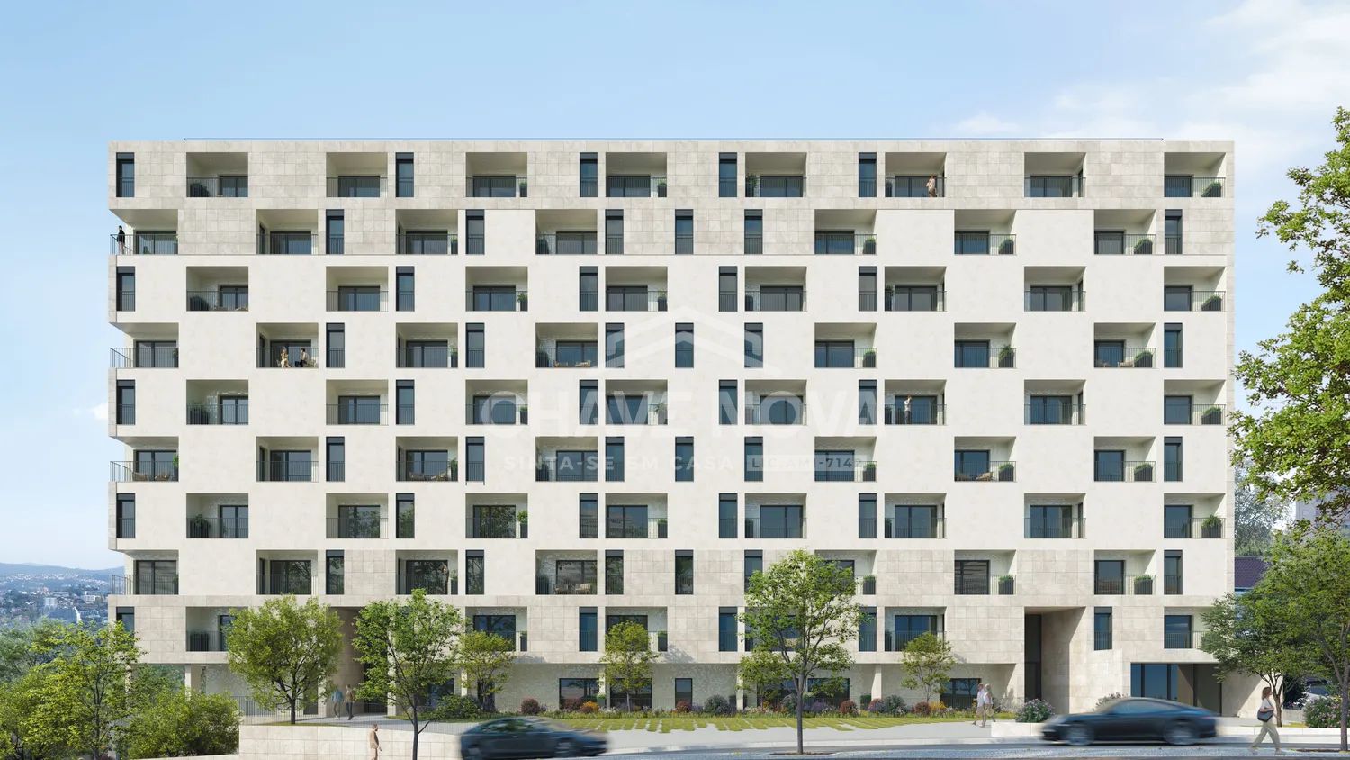 Apartamento T1 Novo c/ Lugar de Garagem em Mafamude