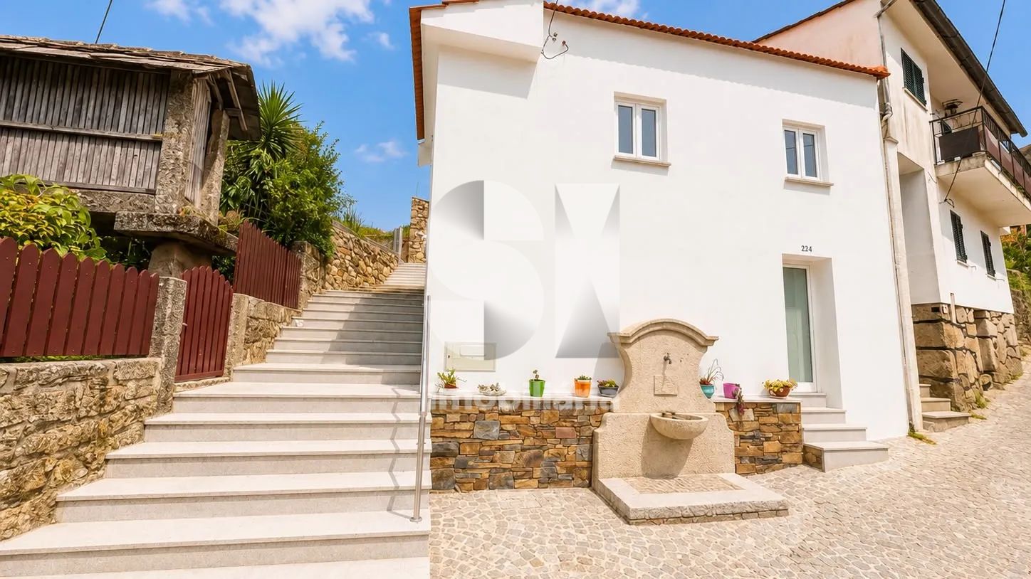 Renovated 1-Bedroom House with Storage Basement | Silveiras, Arouca | Near the Paiva River