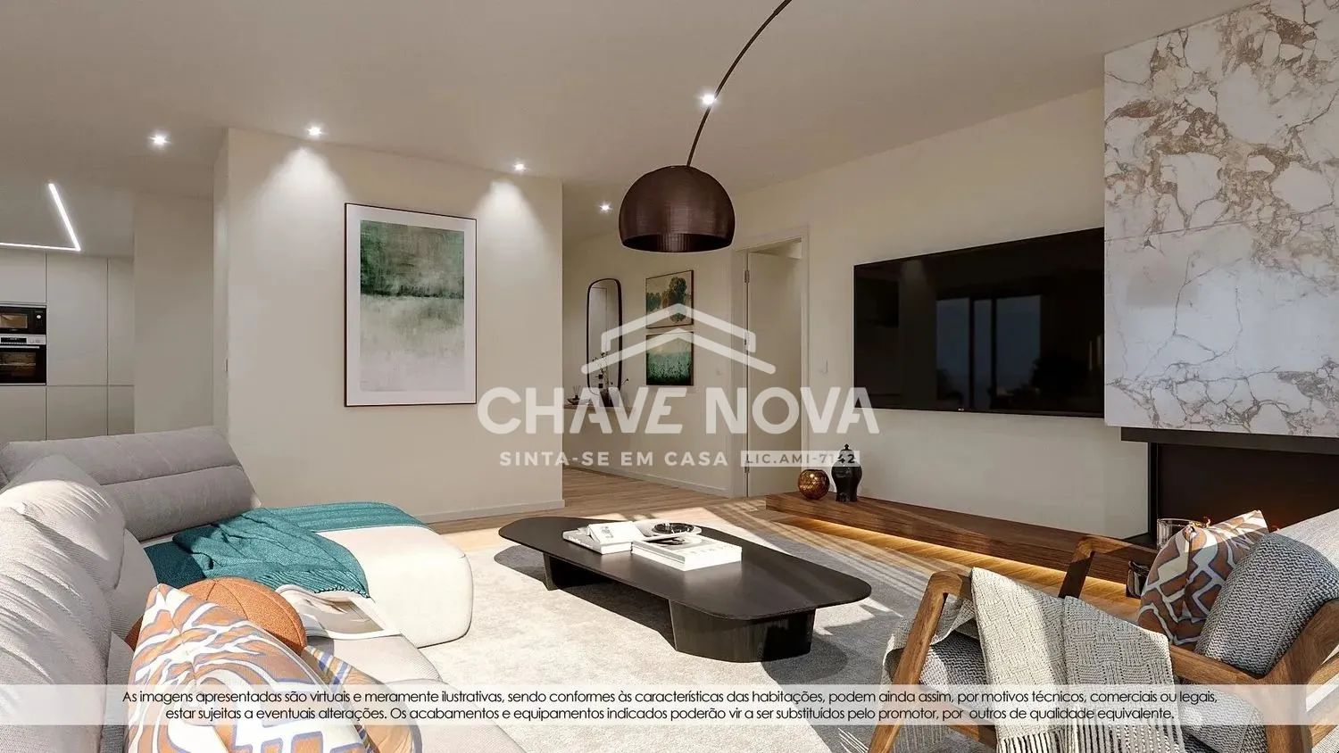 T1 Novo em Canidelo com grande varanda e garagem, junto ao Mercadona - 3