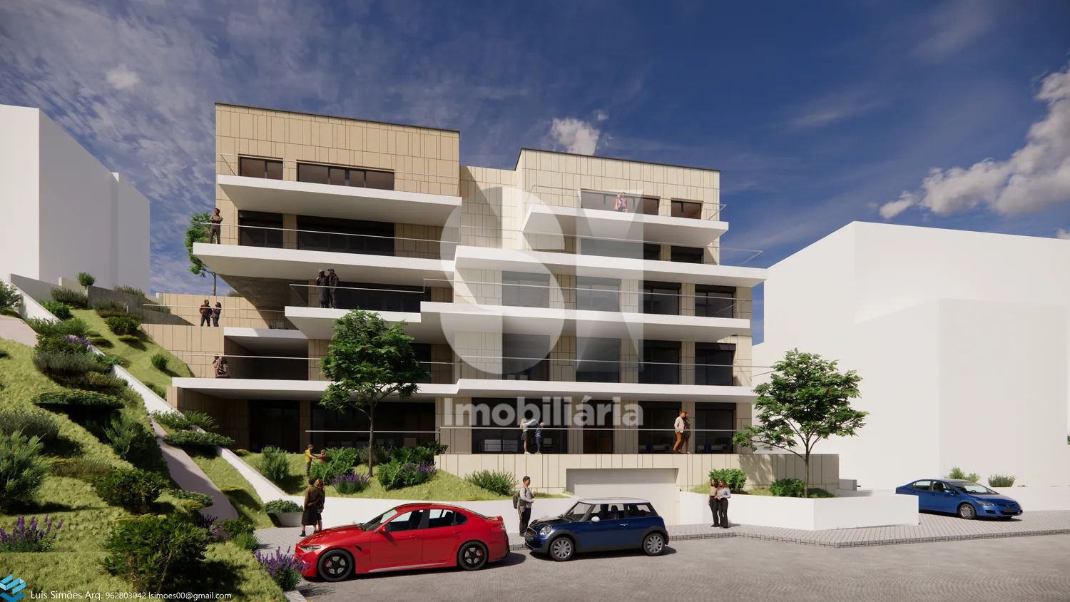 Apartamento T3 com garagem (novo) - 2