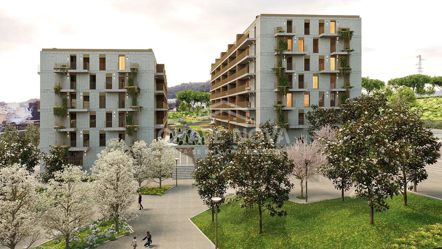Apartamento T1 Novo com Varanda, Lugar de garagem - Oliveira do Douro - 2