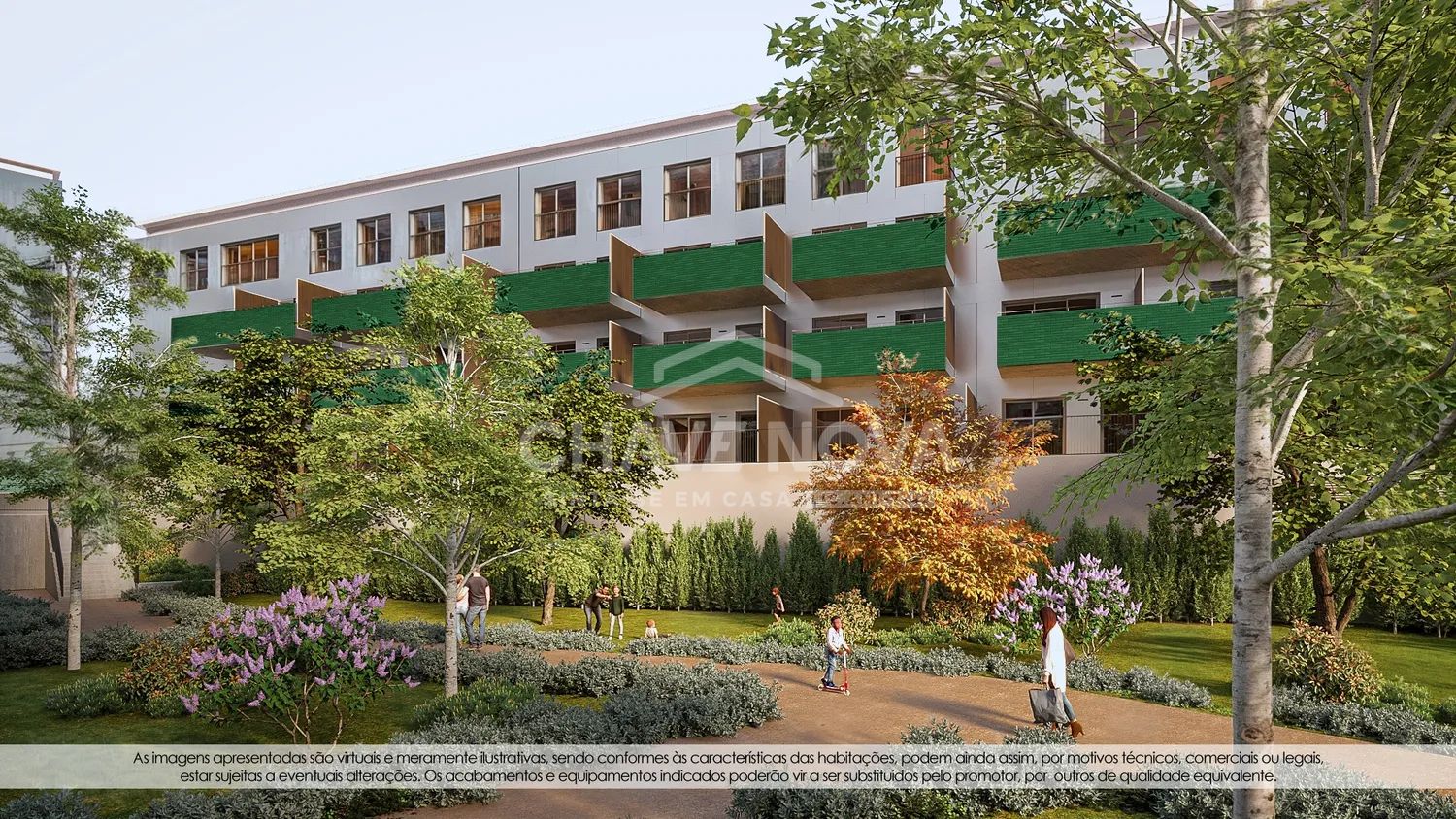 Apartamento T1 no Empreendimento Flores – 6.º Piso com Lugar de Garagem - 2