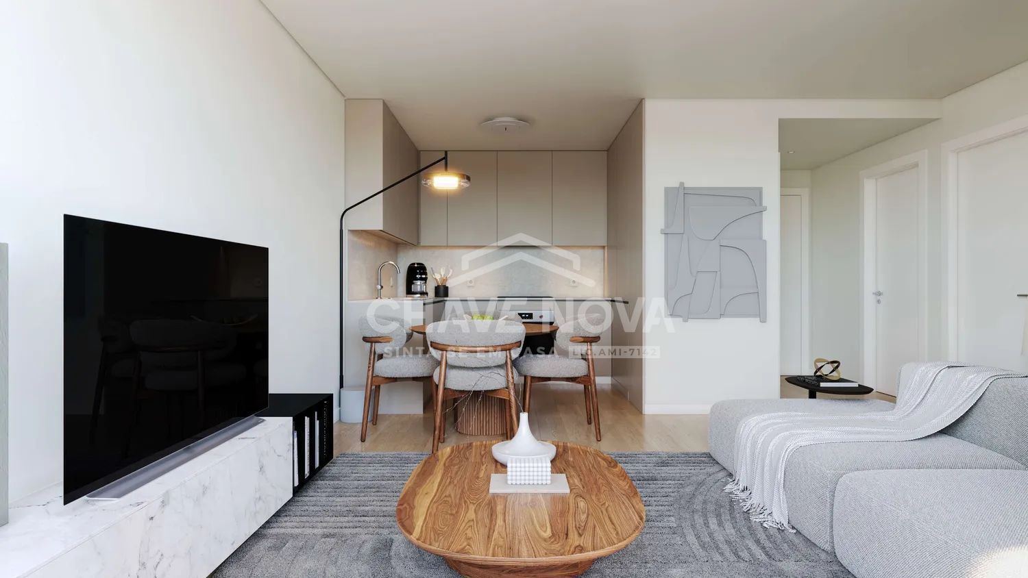 Apartamento T2 Novo c/ Lugar de Garagem e Arrumo em Rio Tinto - 3