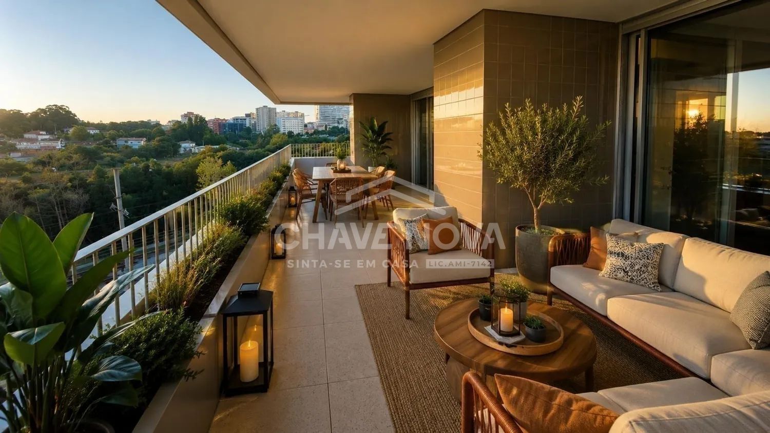  T4 com 241 m², Varandas Amplas e 3 Lugares de Garagem no Verde Vale 