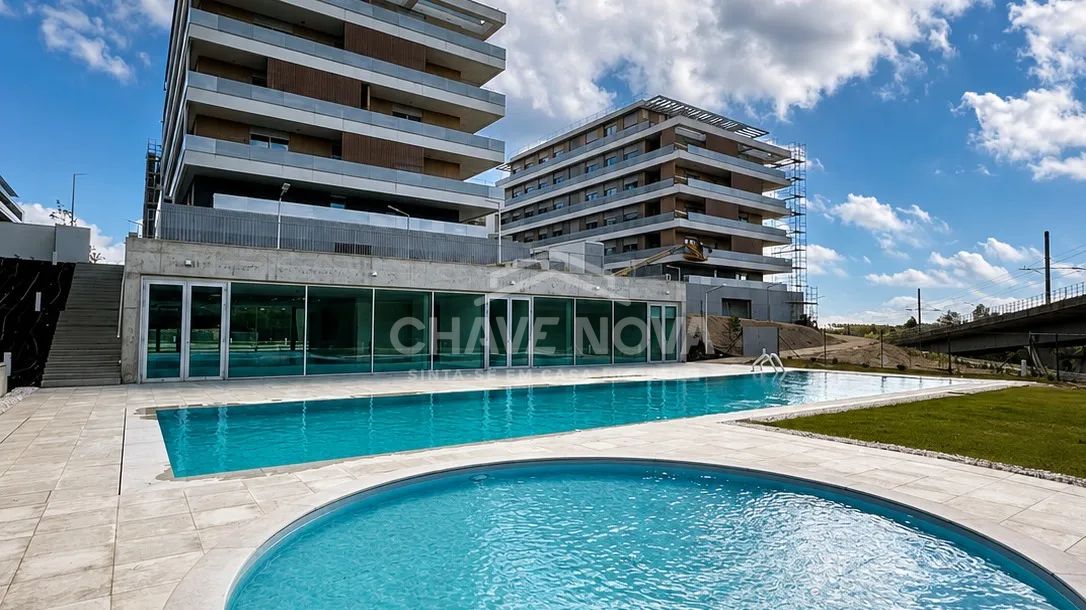 Apartamento T1 com Varanda, Piscina e Garagem – Verde Vale | Maia