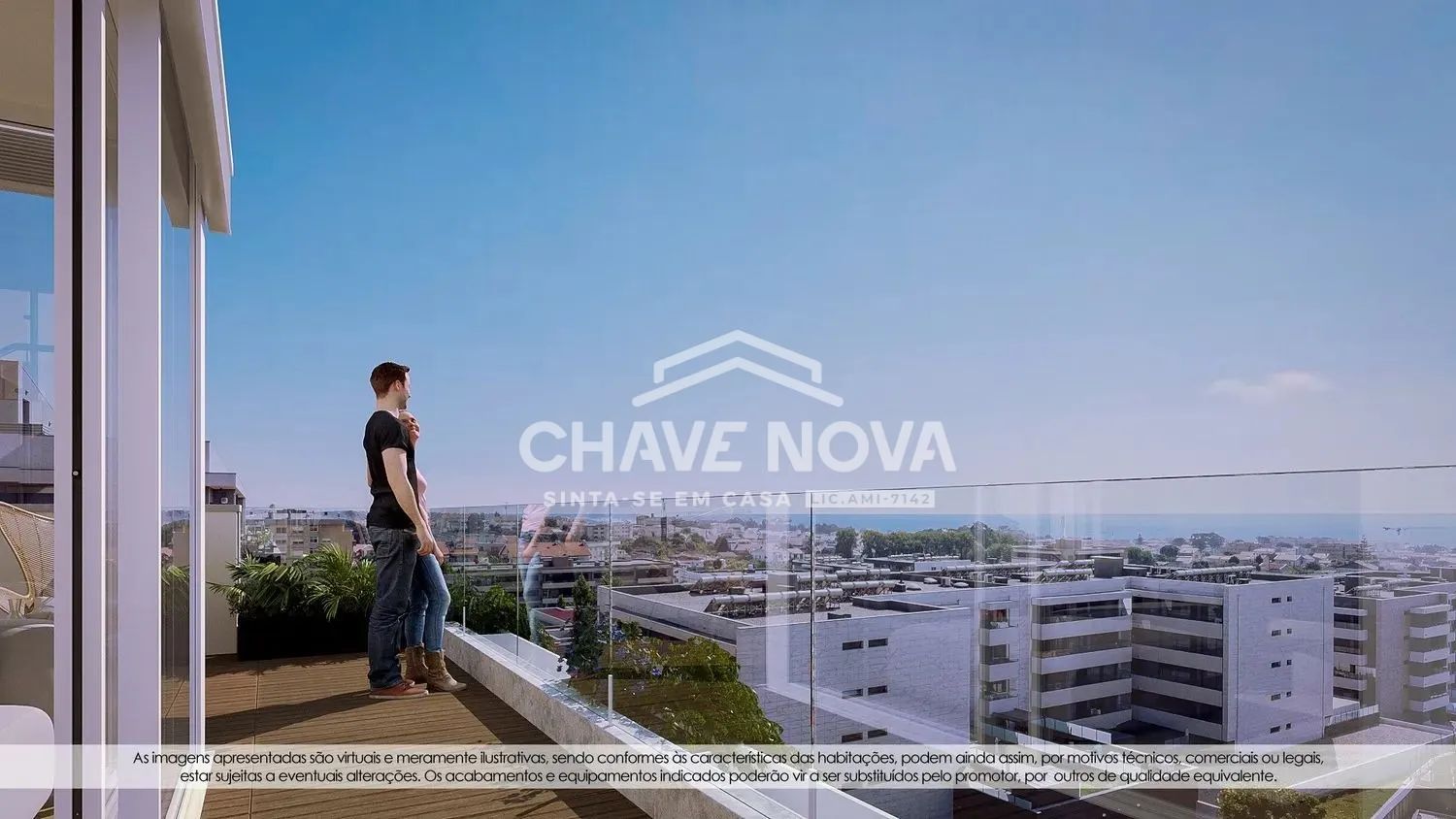 T3 Duplex Ocean Side -Ultimos Pisos, Orientação Poente/ Nascente - 3