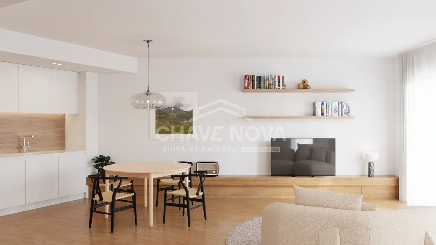 Apartamento T2 moderno com garagem junto ao Polo Universitário do Porto