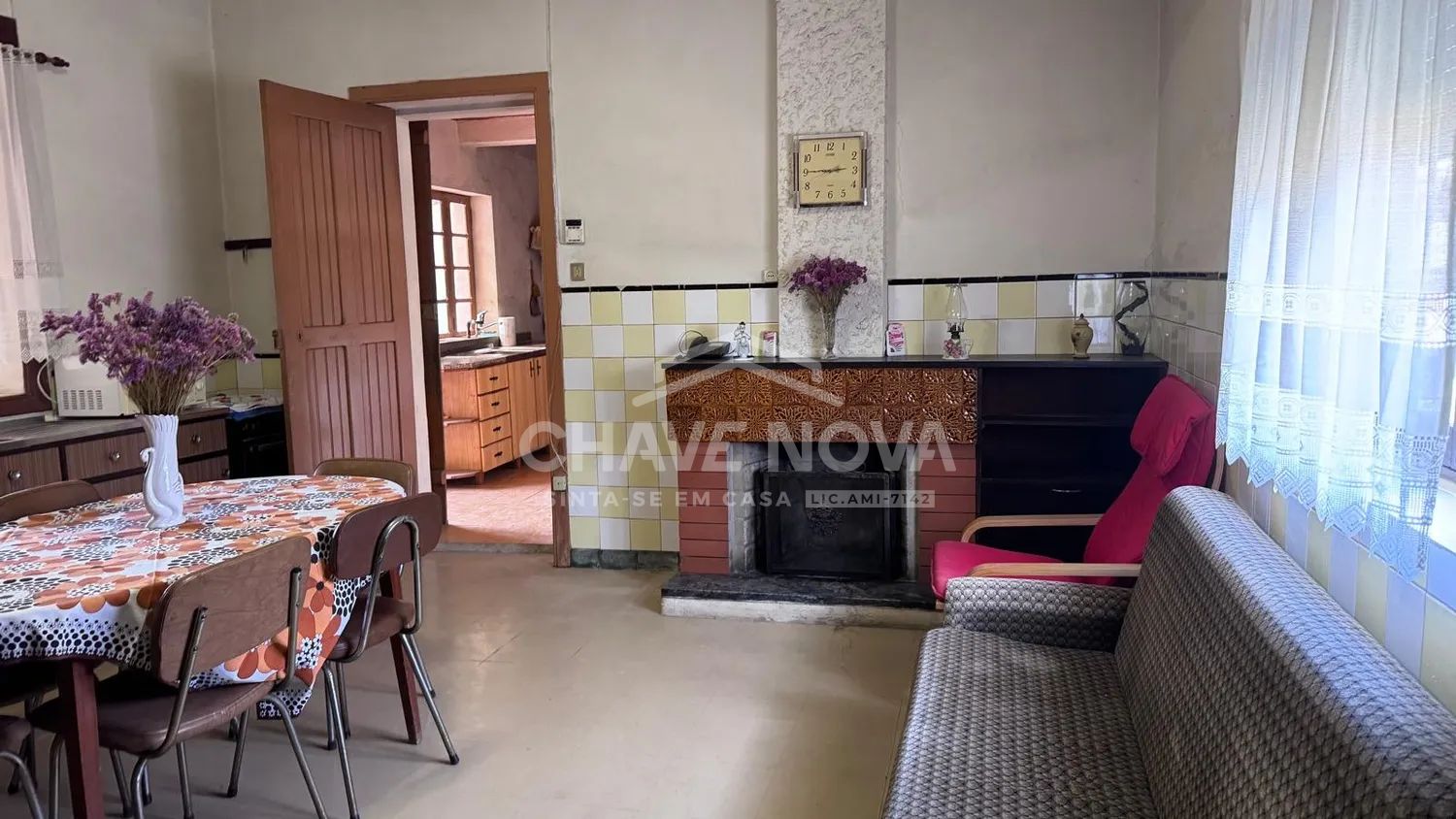 Moradia T4 Mobilada com Quintal, Poço e Alpendre – Oliveira do Bairro