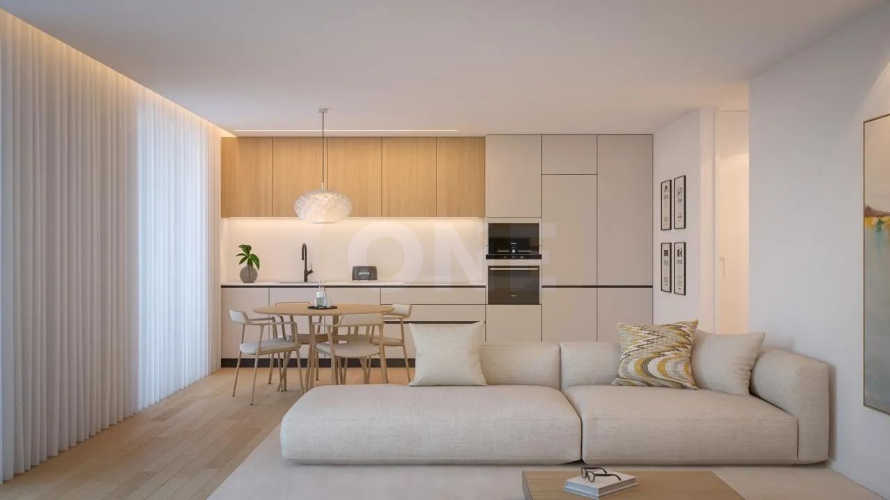 Apartamento T1 com terraço