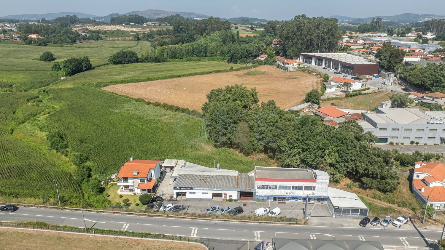 Terreno de grande dimensão com capacidade edificativa e área agrícola - 2