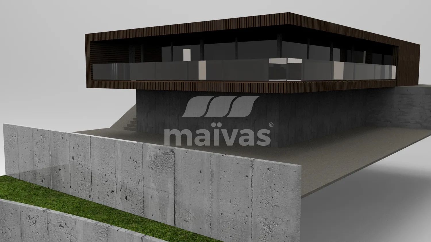 Villa T3 d'Architecture Contemporaine en Cours de Construction