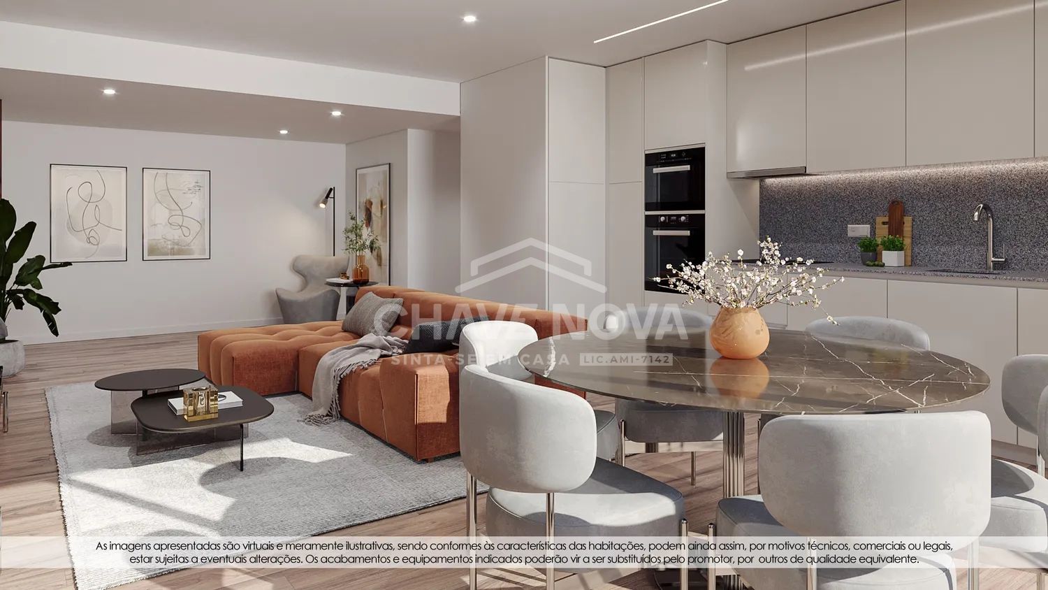 Apartamento T3 Novo Penúltimo Piso c/ 2 Lugares de Garagem em Oliveira do Douro
