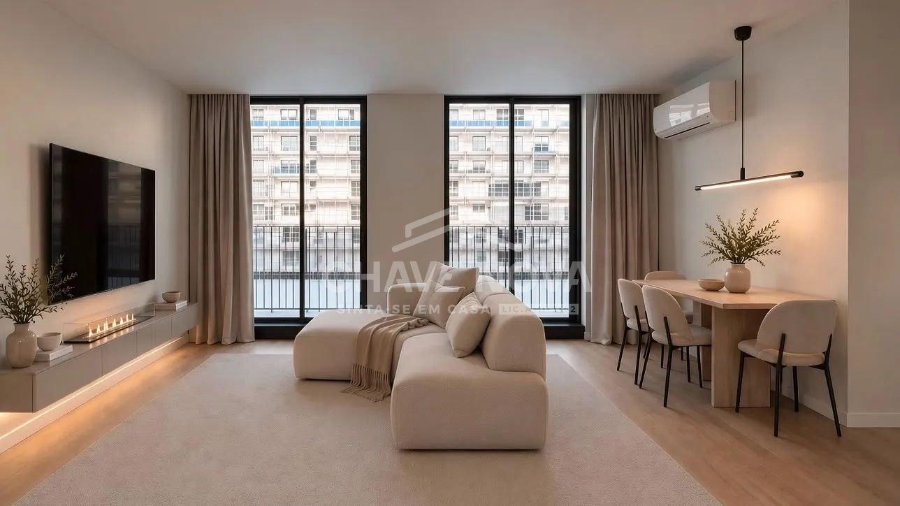 Apartamento S1 Smart c/ Lugar de Garagem em Santa Marinha (Empreendimento KORI)
