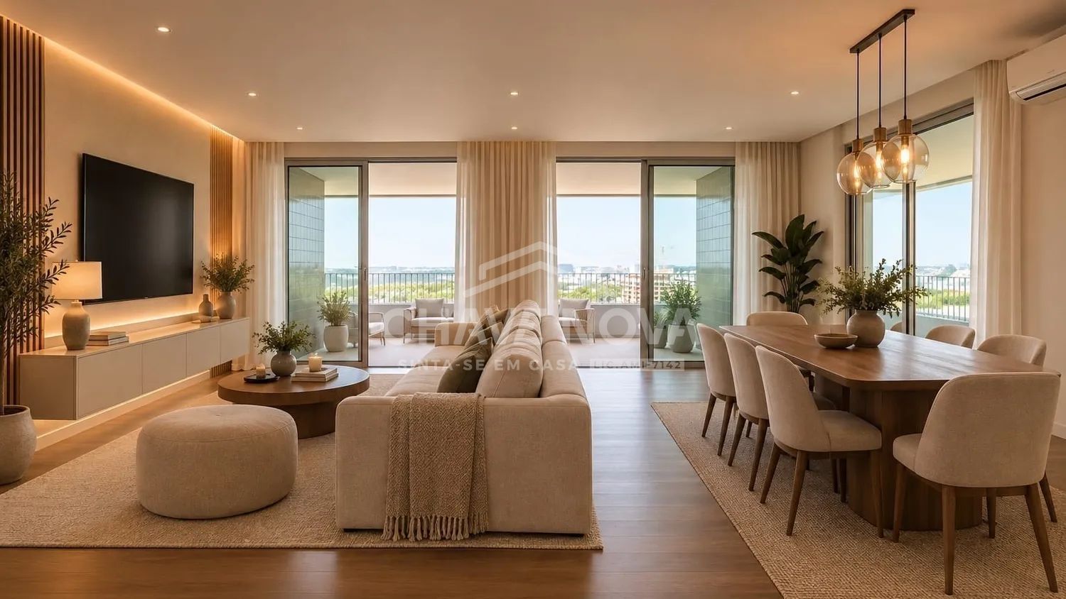 T4 com 241 m², Varandas Amplas e 3 Lugares de Garagem no Verde Vale  - 3