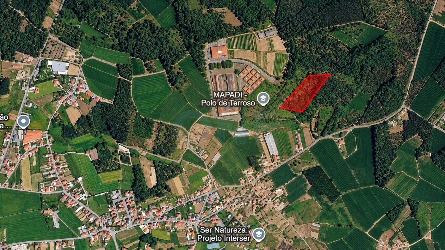 Bouça em Terroso com 4661 m2 - 2