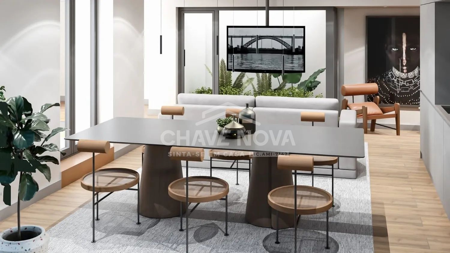  APARTAMENTO T2 DUPLEX MOBILADO E EQUIPADO — ERMESINDE