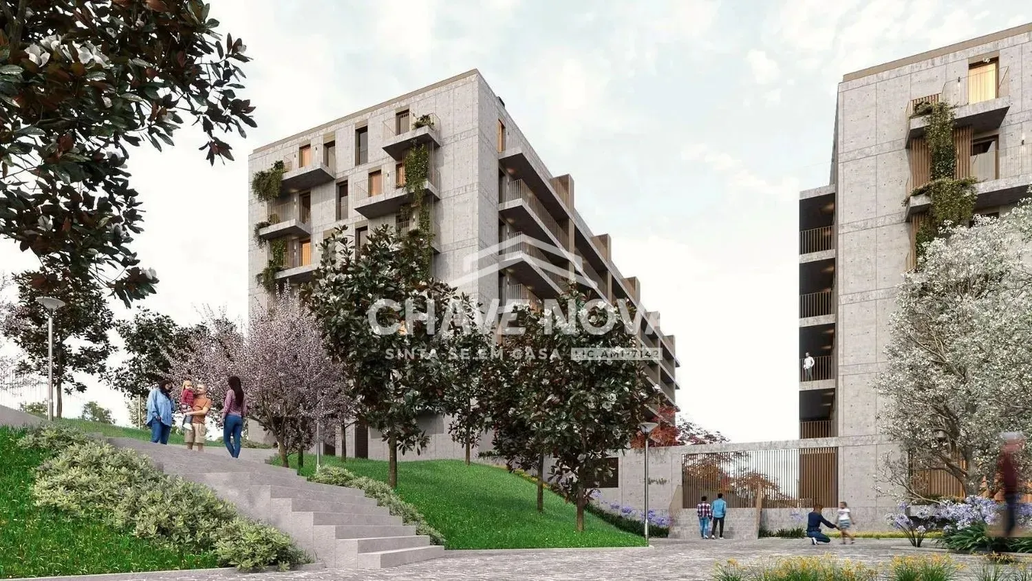 T1 3º piso poente empreendimento Jardins da Seara lote 7