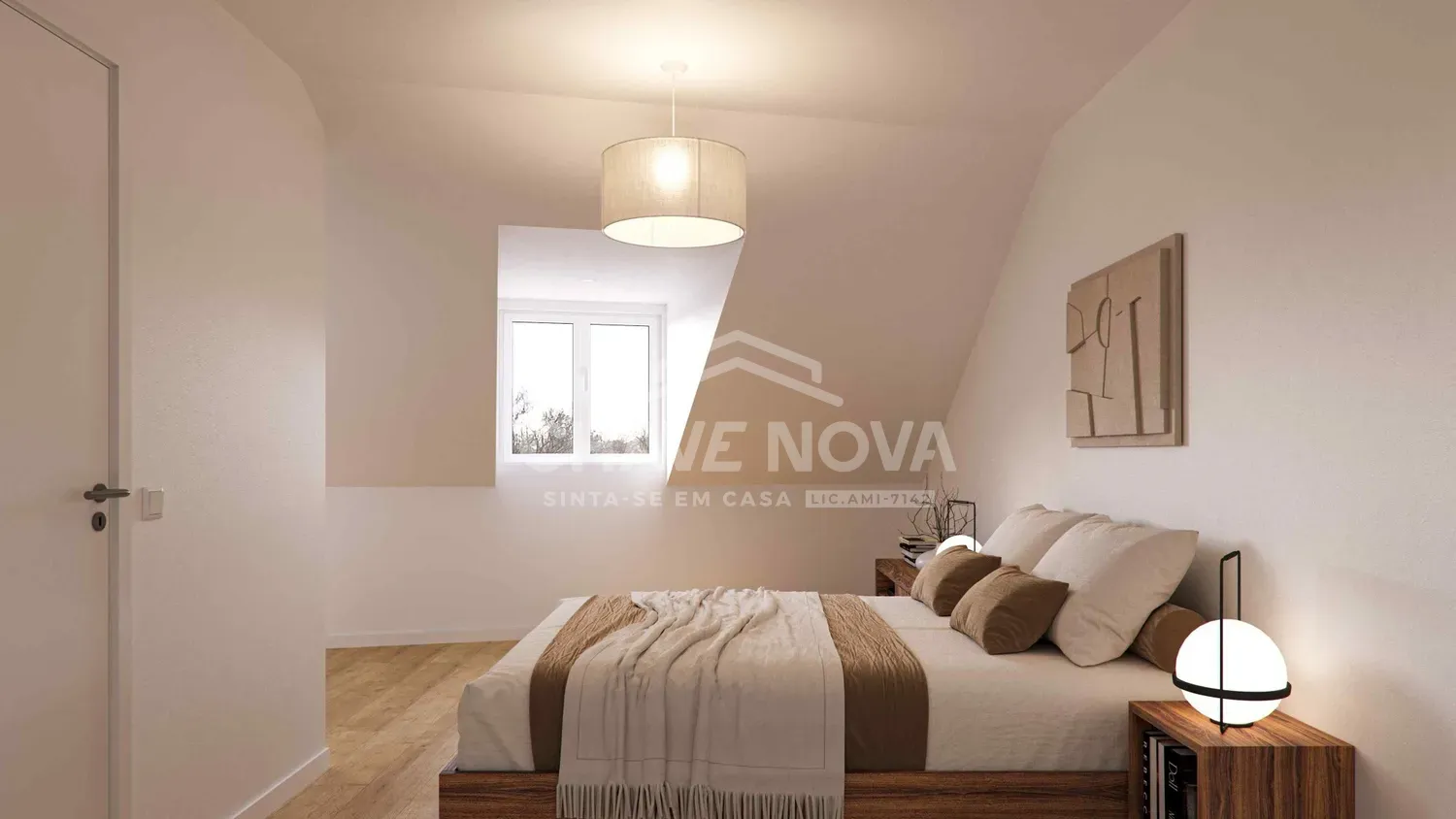 T2 Duplex com Vista Desafogada sobre o Rio Tejo | 118,6 m² | 2 Lugares de Garagem - 3