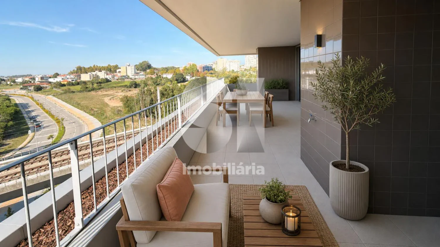 T4 na Maia com ampla varanda, piscina, ginásio e coworking - 3