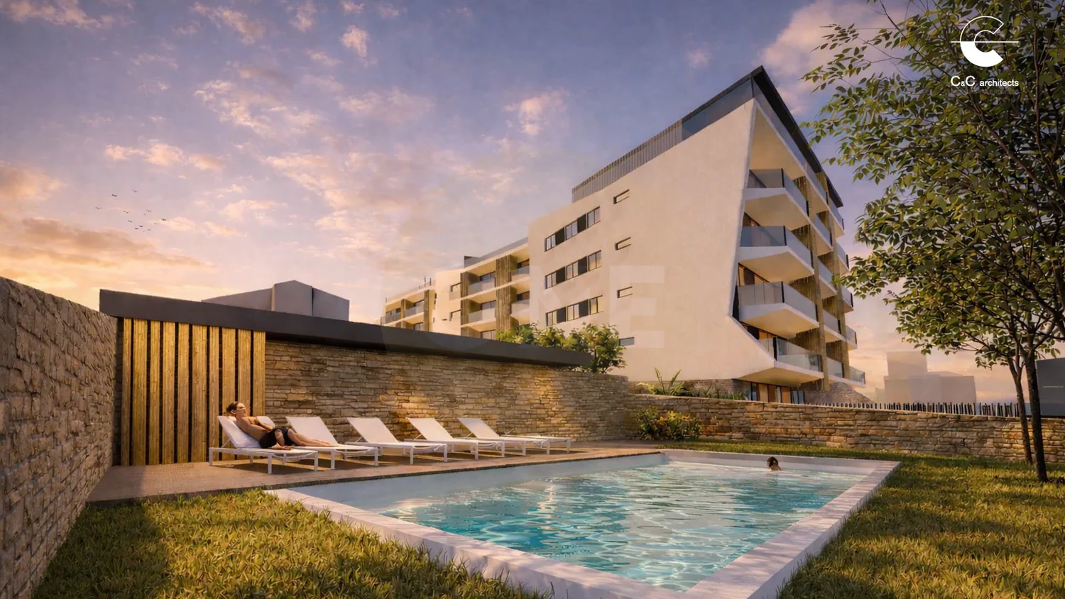 T2 com Terraço Condomínio Fechado com Piscina | Paços de Ferreira | 299,000€
