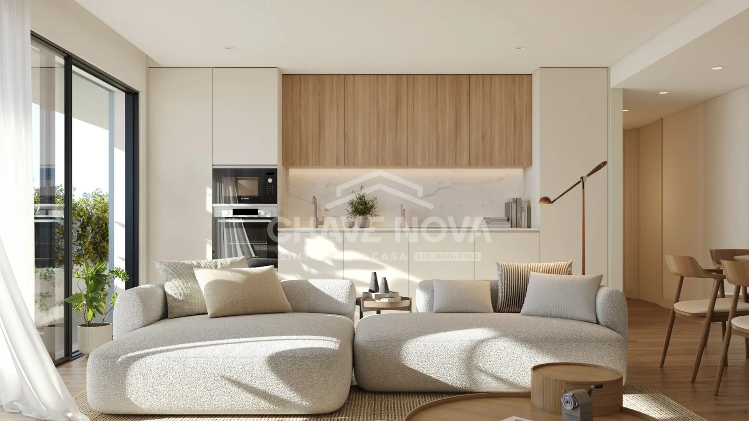 Apartamento T2 Novo c/ Lugar de Garagem em Mafamude (Cento de Gaia) - 2