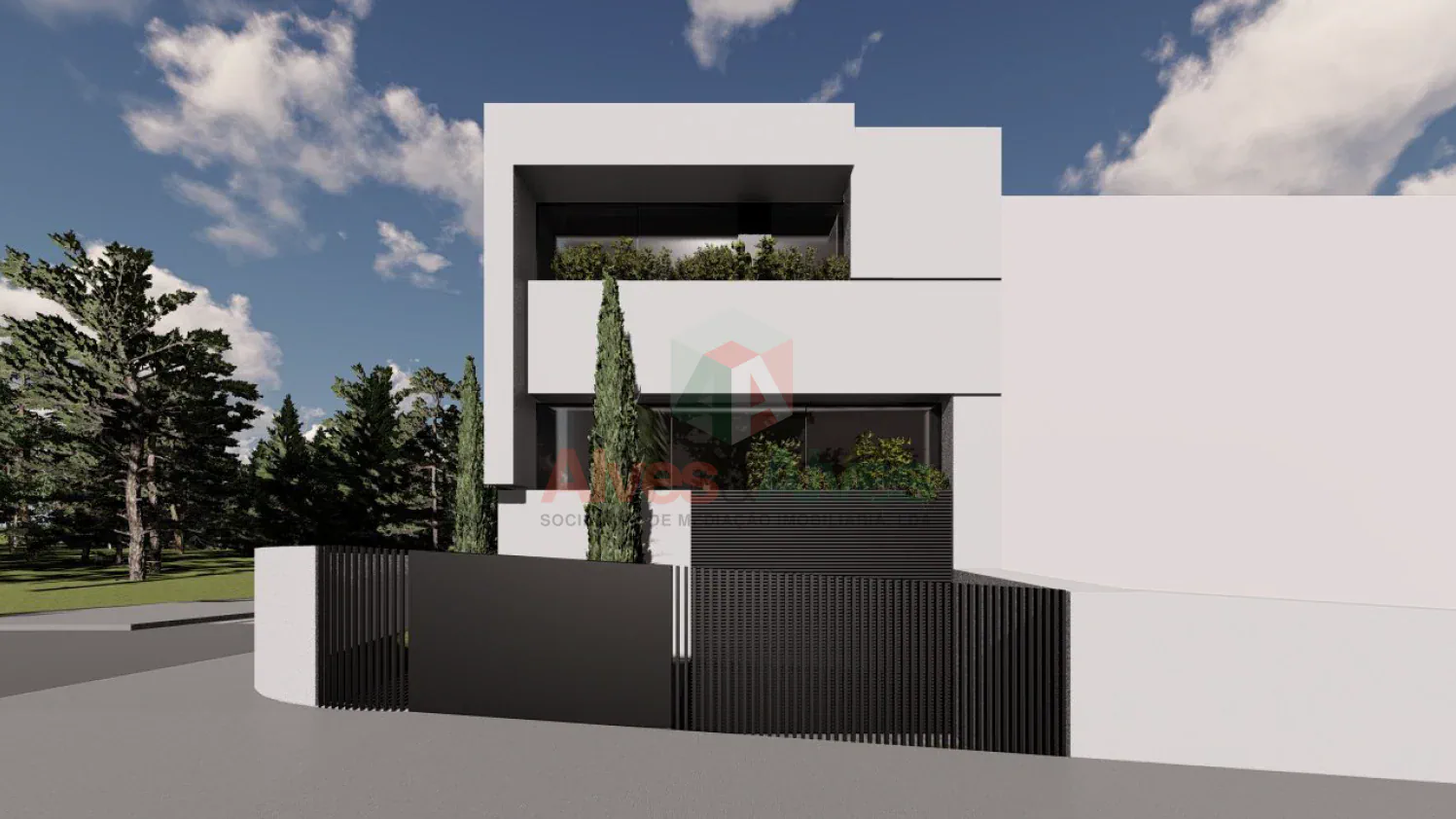 Moradia T3 Contemporânea com Garagem Dupla e Jardim em São Pedro da Cova  - 3