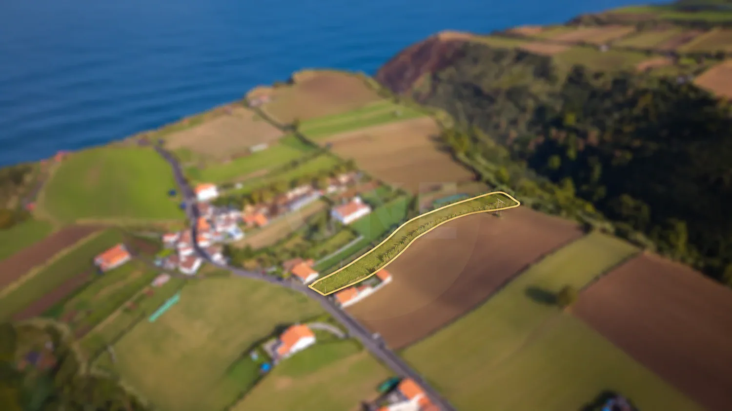 Terreno de 2.900 m² com Vista Mar e Potencial de Construção – Lomba da Maia