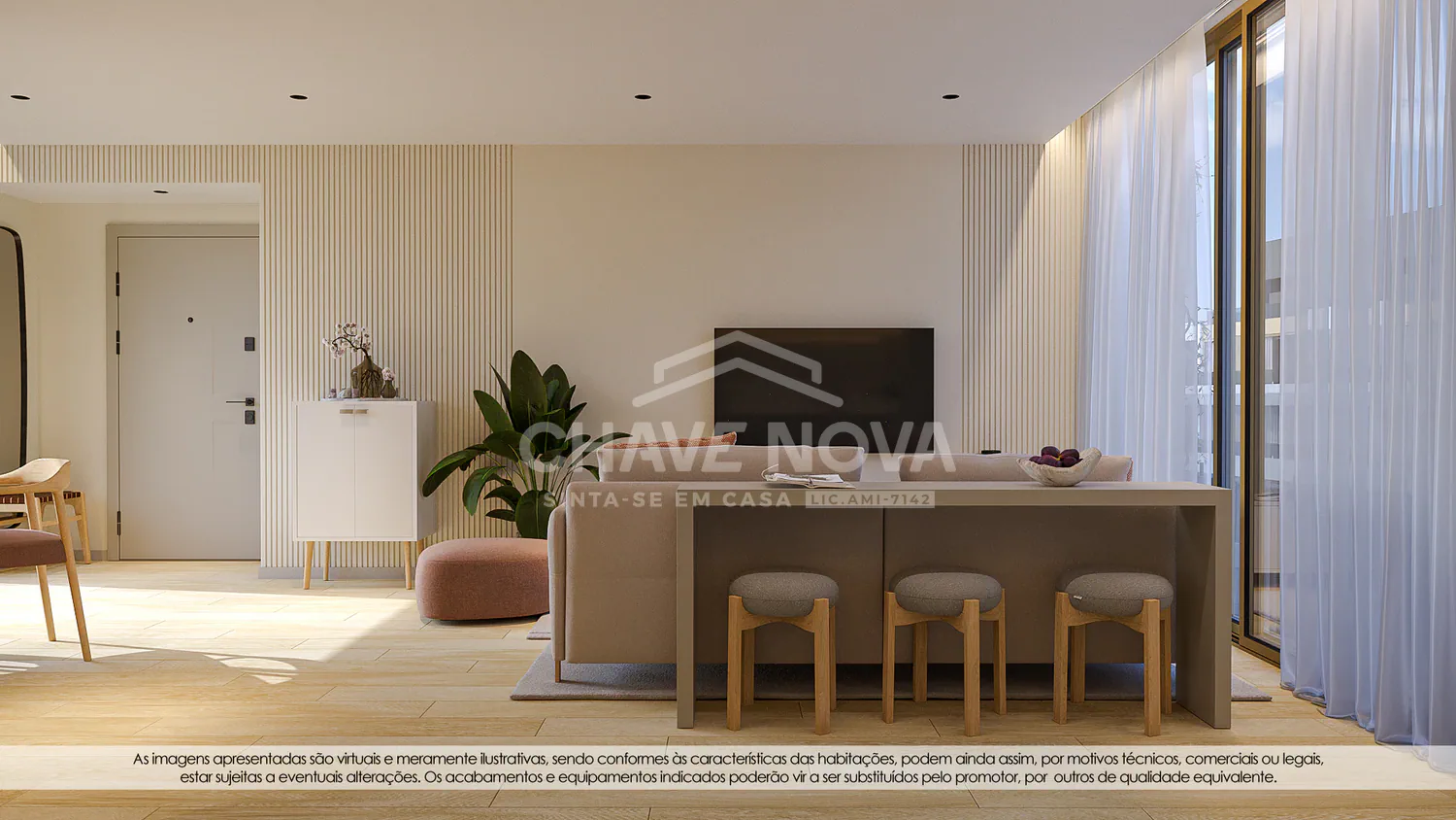 ALBOR APARTMENTS | T1 COM VARANDA | 3.º PISO |  - 3