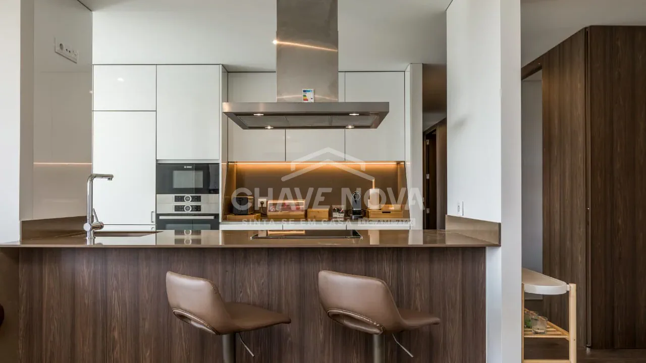 Apartamento de Luxo, T3, inserido no Edifício E-VOLUTION APARTMENTS.